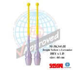 M-34GH-F BRYxLD col. Bright Yellow x Lavender Gradation Rubber Club - Image 2