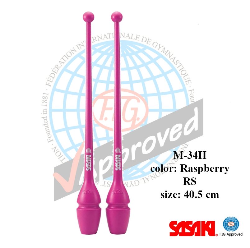 RASPBERRY RS 41 M-34JKH-F RS col. Raspberry Rubber Clubs - Image 1