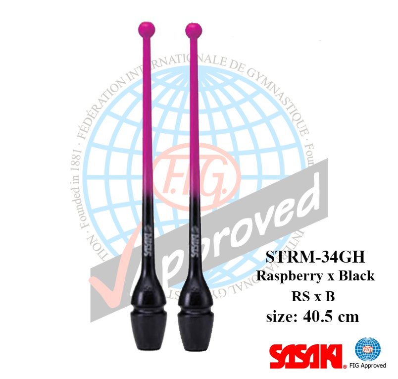 RASPBERRY x BLACK RSxB 41 STRM-34GH RSxB col. Raspberry x Black FIG Clubs Sasaki - Image 1