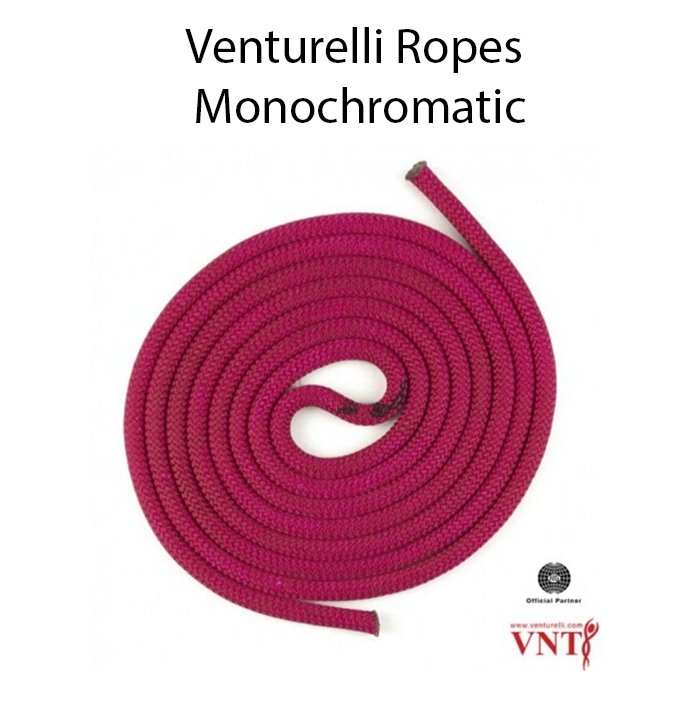 Venturelli Ropes Monochromatic rasberry - Image 1