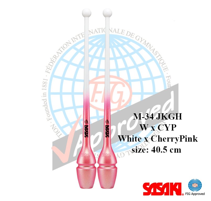 WHITE x CHERRYPINK WxCYP 41 Clubs Sasaki M-34 JKGH WxCYP White x CherryPink - Image 1