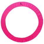 Light monochromatic hoop cover color: Fluorescent pink