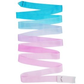 Pastorelli Archè ribbon 6m color: Sky blue-Pink-Light pink
